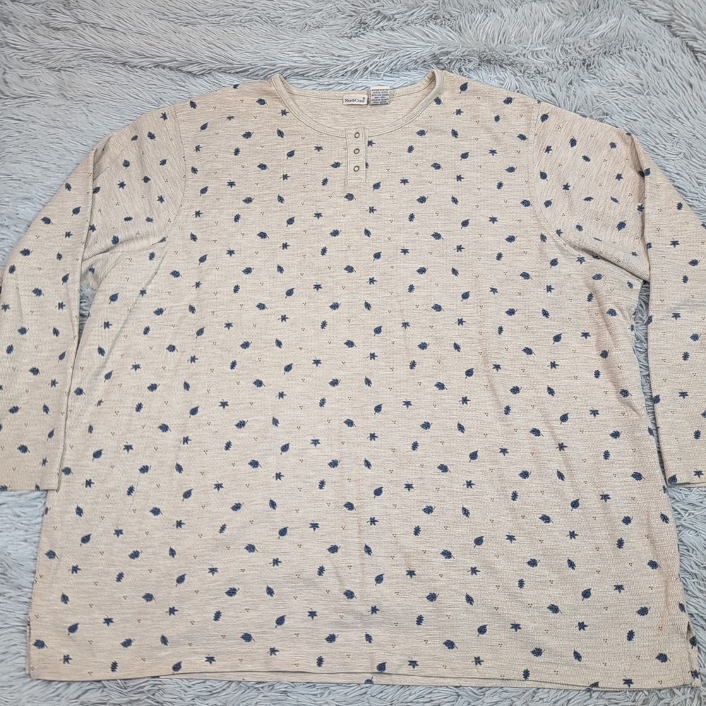 Northcrest Shirt Womens 4X Top Comfort Casual Preppy Stretch